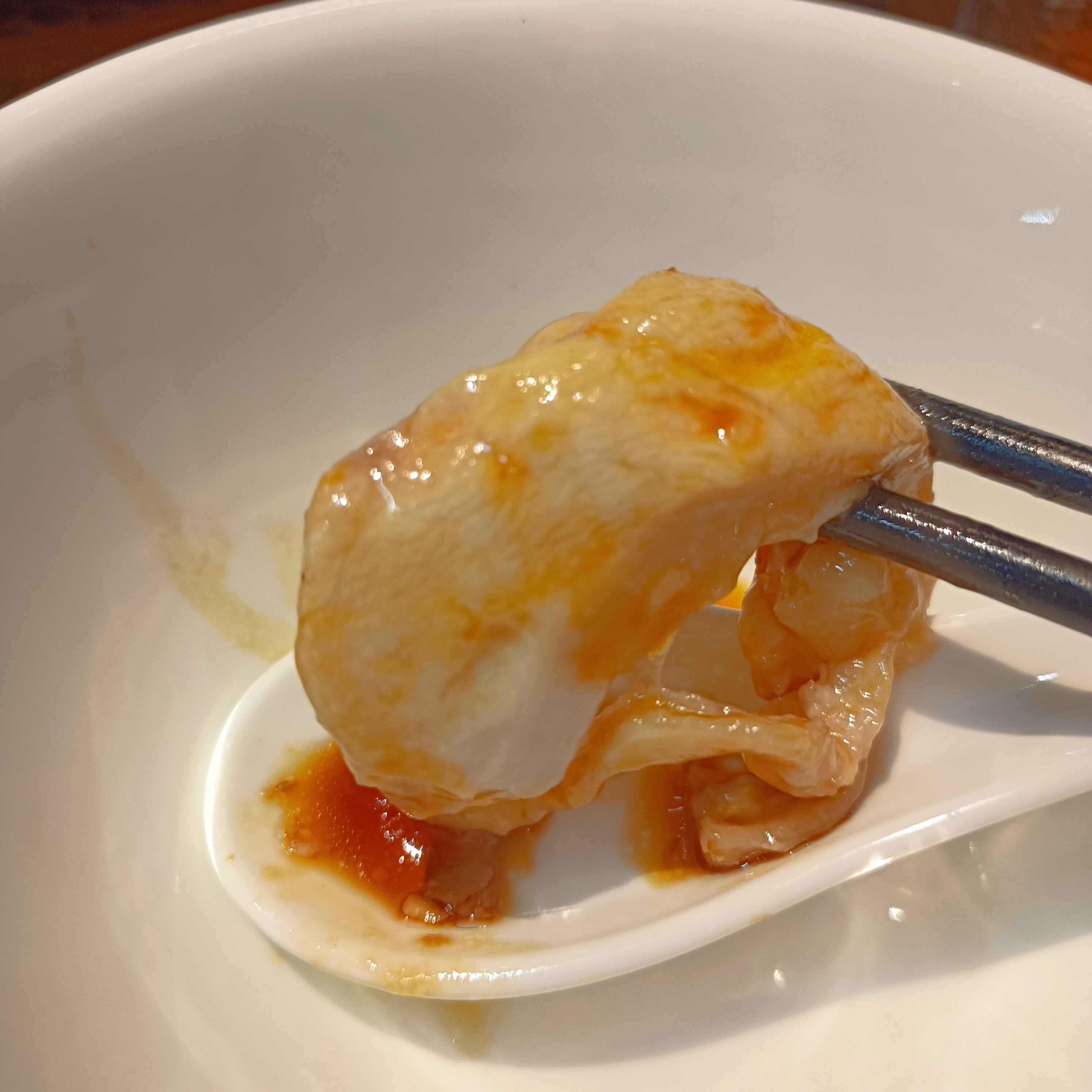 鲜嫩的鸡肉